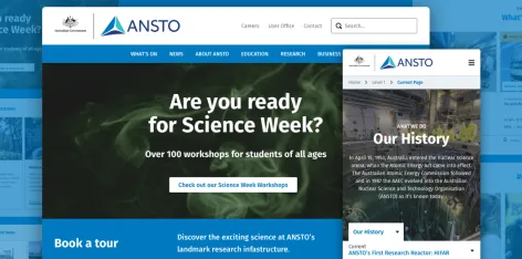 ANSTO Website
