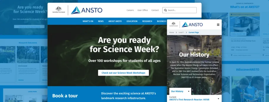 ANSTO Website