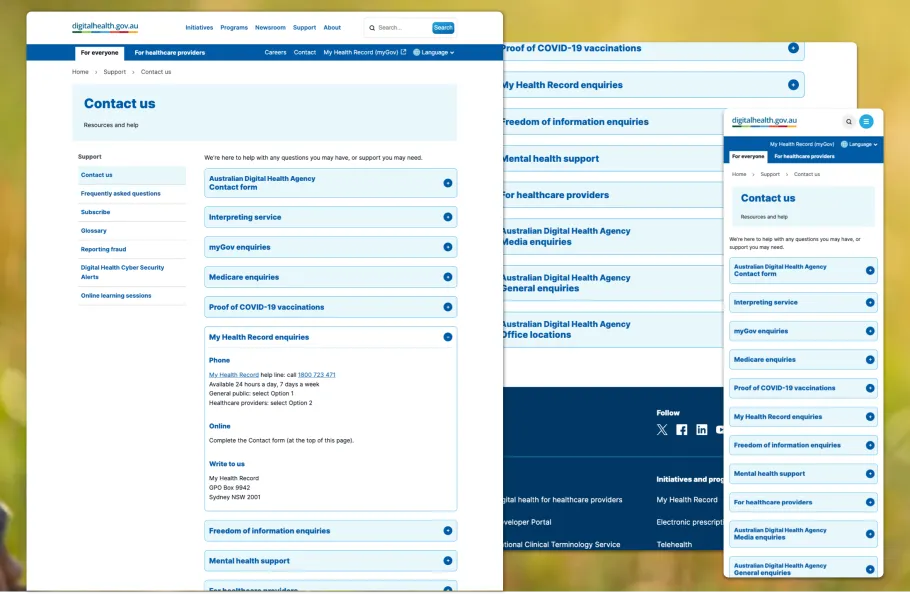 ADHA CRM Integration Examples