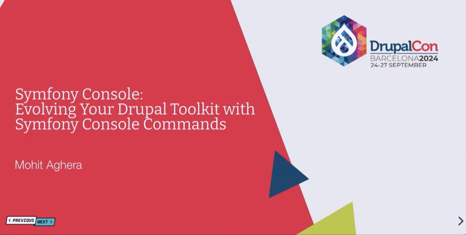 Evolving your Drupal Toolkit with Symfony Console Commands