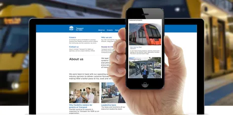 Transport for NSW Desktop Feature Image