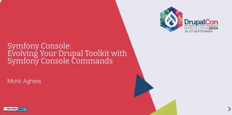 Evolving your Drupal Toolkit with Symfony Console Commands